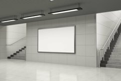 Subway Signage Horizontal Mockup Product Image 2