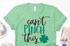 Can&#039;t pinch this - St. Patrick&#039;s Day SVG EPS DXF PNG Product Image 4