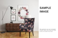 Throw Pillow & Armchair Upholstery Set Product Image 8