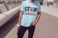 Stop Corona svg Product Image 4