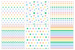 Rainbow pattern. Dots pattern. Abstract pattern Product Image 2