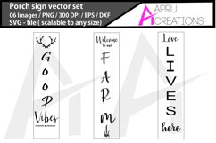 porch sign svg Product Image 3