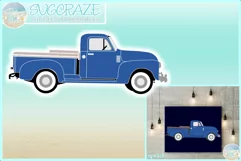Vintage Antique Truck Svg Dxf Eps Png Pdf Files Product Image 1