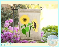Sunflowers Svg Dxf Eps Png Pdf Files For Cricut Silhouette Product Image 2