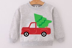 Christmas Tree and Red Truck svg Product Image 2