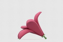 Isometric Arm Chair 3D isolated render Product Image 1