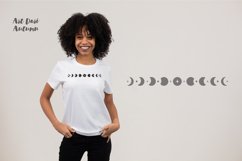 Moon phases svg, Celestial svg File, Moon svg cut file Product Image 4