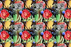 Roses PNG watercolor flower set - Free Design of The Week Product Image 5
