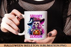 Halloween Skeleton saying Sublimation PNG. Product Image 2