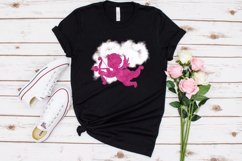 Valentines Cupid in the Clouds Design for Sublimation Product Image 11