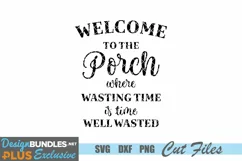 Welcome to the Porch SVG, Farmhouse SVG Product Image 2