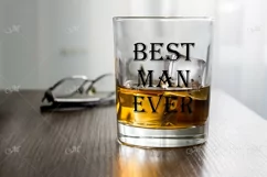 Whiskey Glass Mock-up. PSD+JPG Product Image 1