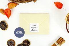 Envelope Sticker Mockup PSD, Envelope Full Wrap Mockup JPG Product Image 5