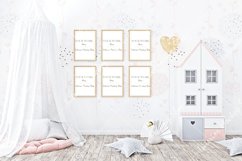 Frame mockup, Kids mockup, Mockup in interior / 8 Product Image 1