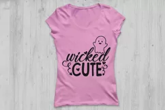 Wicked Cute Svg, Halloween Svg, Spooky Svg, Kids Halloween. Product Image 2