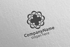 Biomedicine Cross Medical Hospital Logo 24 Product Image 5