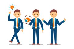 Businessman Vector Graphic Set Product Image 3