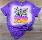 Bloom & Grow Wildflowers Tattoo Sublimation PNG Clipart Product Image 2