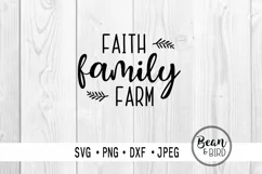 Faith Family Farm Farmhouse Cut File Product Image 1