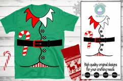 Christmas Elf costume, Elf Outfit Svg, Elf body Costume Svg Product Image 1