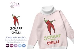 Scharf wie Chilli SVG Product Image 1