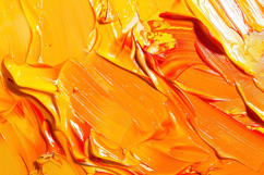Orange Acrylic Paint Background Wallpaper Product Image 1