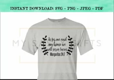 Margaritas As For Me And My House We Will Serve Tacos SVG Product Image 3