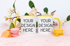 Mug Mockup Valentine&#039;s Day 11 Oz White Coffee Cup Product Image 1