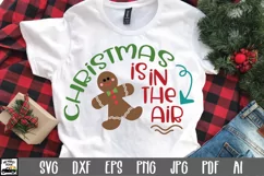 Christmas is in the Air SVG File - Christmas SVG Cut File Product Image 1
