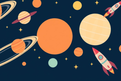 Cosmic Space Background Product Image 1