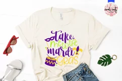 Take me to the mardi gras - Mardi Gras SVG EPS DXF PNG Product Image 2