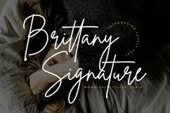Brittany Signature Script - Free Font of The Week Product Image 1