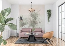 Wall mockup - Wallpaper mockup - Living room Product Image 4