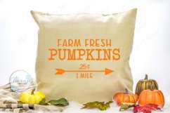 Farm Fresh Pumpkins SVG, Fall svg, Autumn cut files, SVG Product Image 3