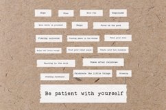 Positive Inspiration Washi Tape quote Clipart Art Product Image 6