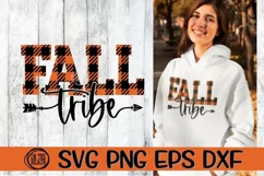 FALL Tribe - Buffalo Plaid - SVG DXG PNG EPS Product Image 1