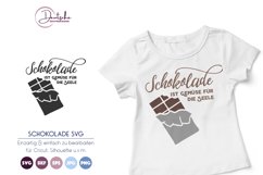 Schokolade SVG | Gemüse für die Seele Product Image 1