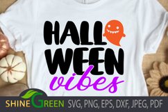 Halloween Vibes SVG Cut File Product Image 1