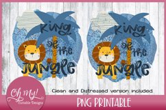 King Of The Jungle Sublimation designs for t shirts Product Image 1