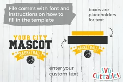 Basketball SVG | Basketball Template 0031 | Shirt Design Product Image 6