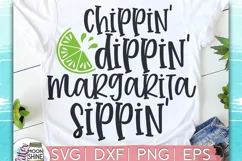 Chippin' Dippin' SVG DXF PNG EPS Cutting Files Product Image 1