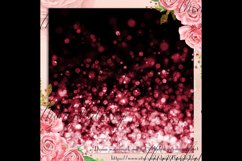 42 Red Luxury Bokeh and Glitter Digital Papers Product Image 2