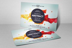 Minimal Abstract Flyer Card Templates Product Image 3