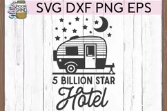 5 Billion Star Hotel SVG DXF PNG EPS Cutting Files Product Image 2