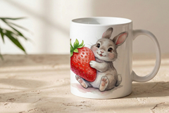 Mug sublimation cute baby animals Product Image 4