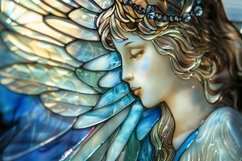 Angel of Light Art Glass Background Wallpaper Product Image 1