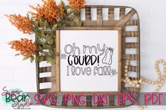 Oh My Gourd I Love Fall - A Fall SVG Product Image 3