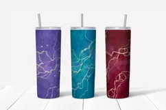 Alcohol ink sublimation design. Skinny tumbler wrap design. Product Image 4