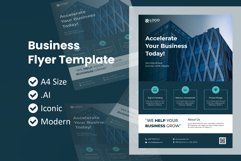 Business Metro Flyer Brochure Template Product Image 1