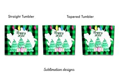 Christmas Trees Tumbler Sublimation,20 oz skinny tumbler Product Image 2